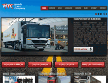 Tablet Screenshot of mondotrans.ro